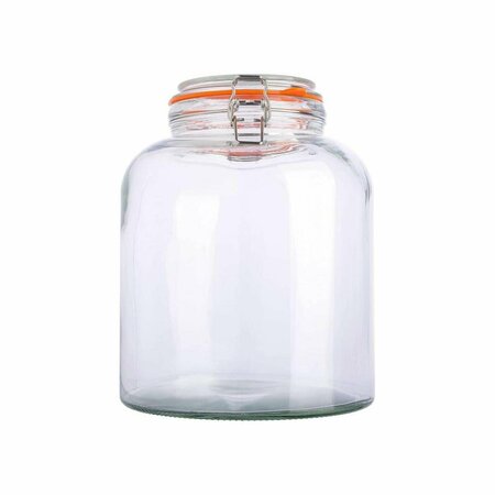 FONDO 1.4 gal Covered Canister - Red - 1.4 Gallon FO2944564